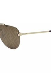 Fendi Sky 61MM Pilot Sunglasses