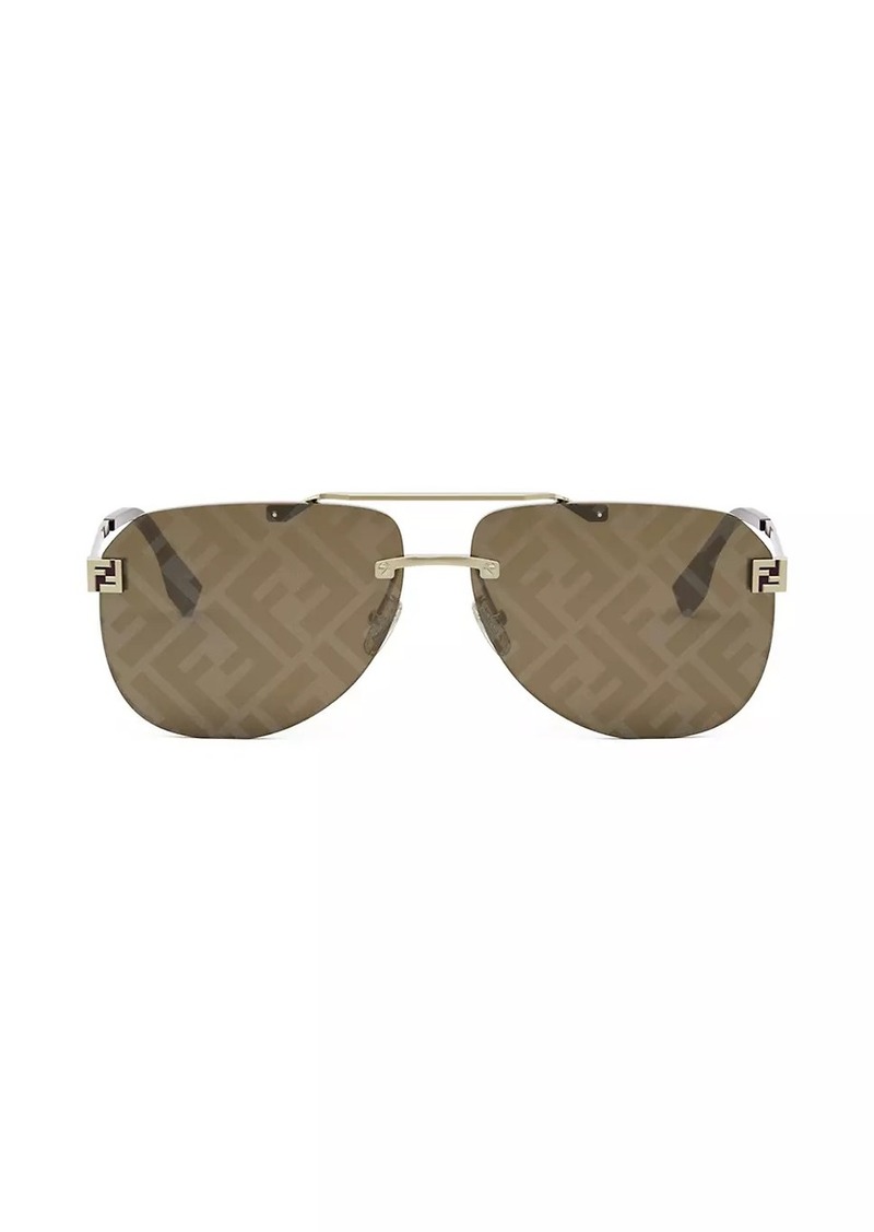 Fendi Sky 61MM Pilot Sunglasses