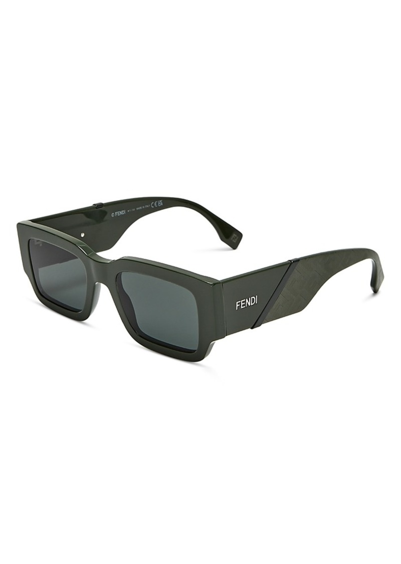 Fendi Square Sunglasses, 51mm