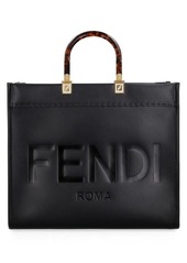 FENDI SUNSHINE LEATHER TOTE