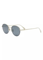 Fendi Travel 52MM Round Sunglasses