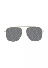 Fendi Travel 57MM Geometric Sunglasses