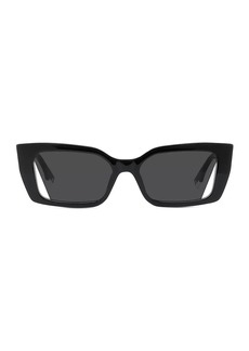 Fendi Way 54MM Rectangular Sunglasses