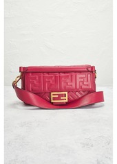 Fendi Zucca Baguette Shoulder Bag