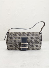 Fendi Zucchino Mama Baguette Shoulder Bag