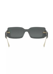 FendiGraphy 51MM Rectangular Sunglasses