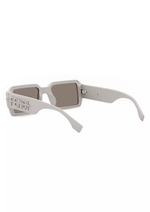 Fendigraphy 52MM Rectangular Sunglasses