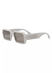 Fendigraphy 52MM Rectangular Sunglasses