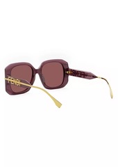 Fendigraphy 55MM Geometric Sunglasses