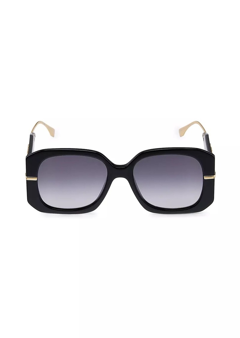 Fendigraphy 55MM Square Sunglasses