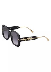 Fendigraphy 55MM Square Sunglasses