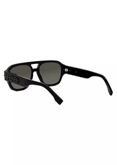 Fendigraphy 55MM Square Sunglasses