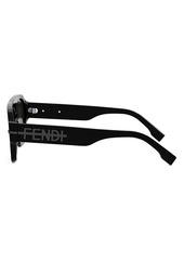 Fendigraphy 55MM Square Sunglasses