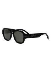 Fendigraphy 55MM Square Sunglasses