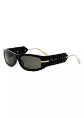 Fendigraphy 57MM Oval Sunglasses