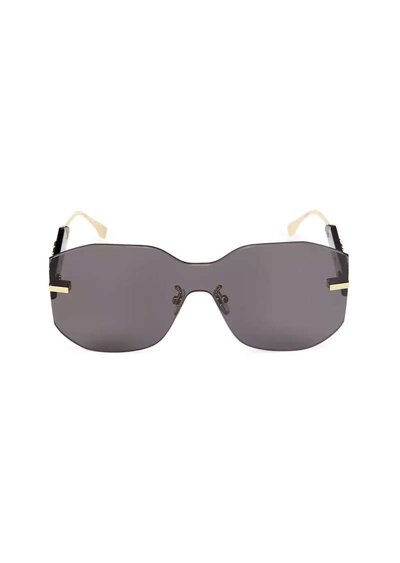 Fendigraphy Rectangular Mask Sunglasses