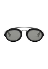 Fendi FF Around 52MM Oval Sunglasses