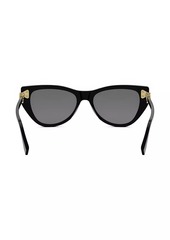 Fendi FF Diamond 54MM Cat-Eye Sunglasses