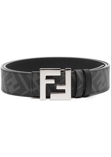 Fendi FF-logo reversible leather belt