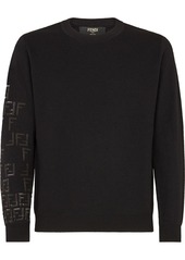 Fendi FF motif knitted jumper