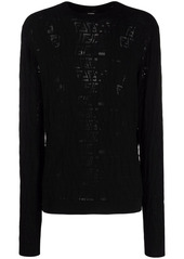 Fendi FF-print jumper