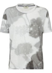 Fendi floral-print crew-neck T-shirt