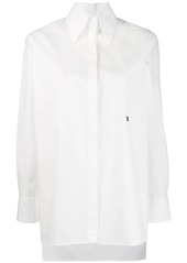Fendi high-collar cotton shirt