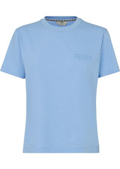 Fendi logo-debossed short-sleeve T-shirt