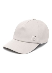 Fendi logo-embossed cotton cap