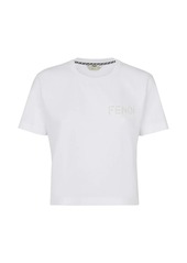 Fendi Logo Lattice T-Shirt