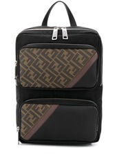 Fendi FF motif panelled backpack