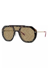 Fendi Logo Pilot Mask Sunglasses