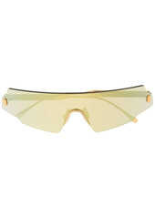 Fendi mask-style sunglasses