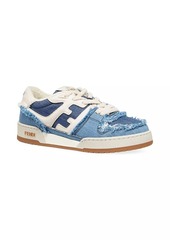 Fendi Match Cotton-Blend Sneakers