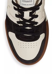 Fendi Match Leather Sneakers