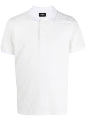 Fendi motif-print polo shirt