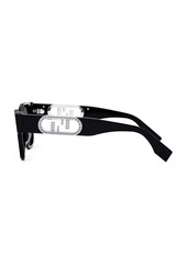 Fendi O'Lock 54MM Rectangular Sunglasses