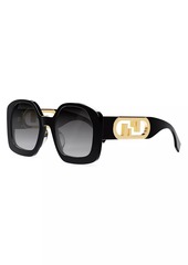Fendi O'Lock 54MM Square Sunglasses