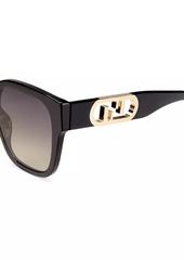 Fendi O'Lock 54MM Square Sunglasses