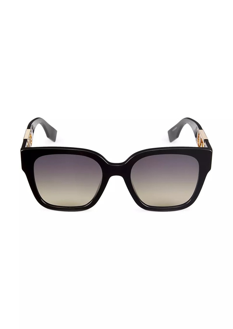 Fendi O'Lock 54MM Square Sunglasses