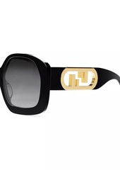 Fendi O'Lock 54MM Square Sunglasses