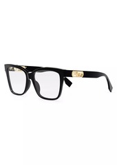 Fendi O'Lock 55MM Square Optical Glasses