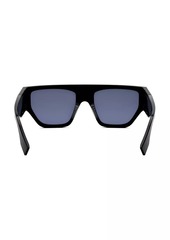 Fendi O'Lock Acetate Geometric Sunglasses