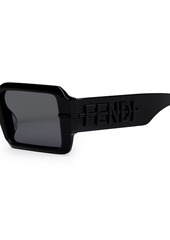 O'Lock Fendigraphy 52MM Rectangular Sunglasses