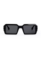 O'Lock Fendigraphy 52MM Rectangular Sunglasses