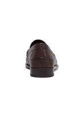 Fendi O'Lock Leather Loafers