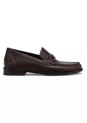 Fendi O'Lock Leather Loafers