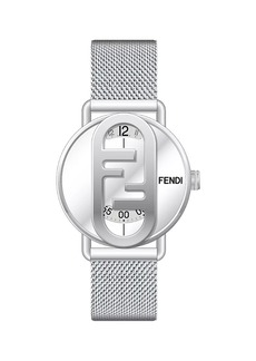 Fendi O'Lock Stainless Steel Bracelet Watch/42MM