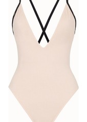 Fendi Pink Lycra® and FF swimsuit