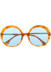 Fendi oversized round frame sunglasses